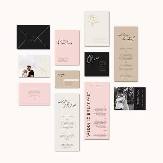 Wedding Stationery Sample Pack